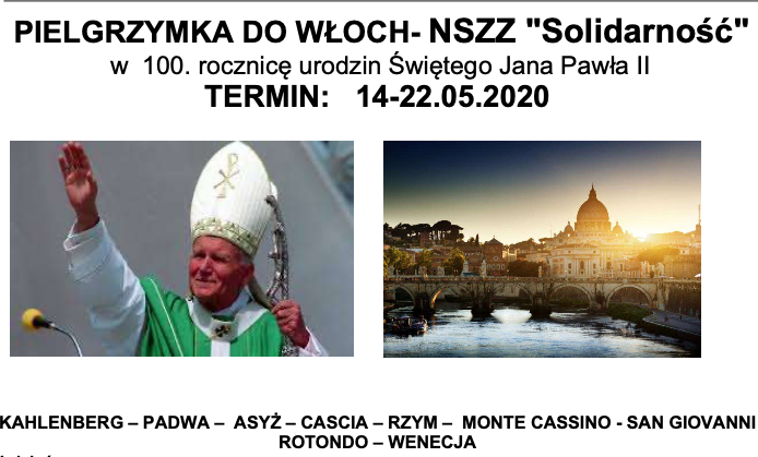 Pielgrzymka do Włoch