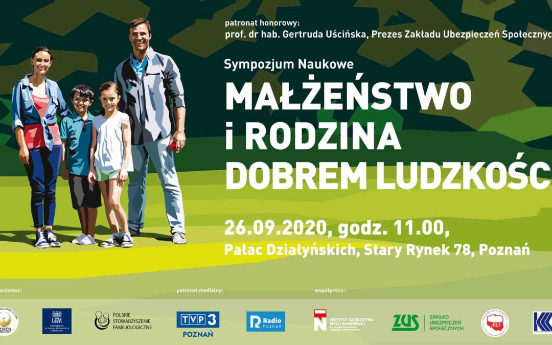 Sympozjum naukowe – Małżeństwo i rodzina dobrem ludzkości